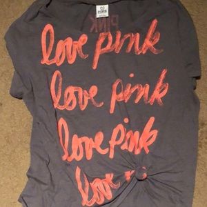 PINK shirt and PINK zip up hoodie